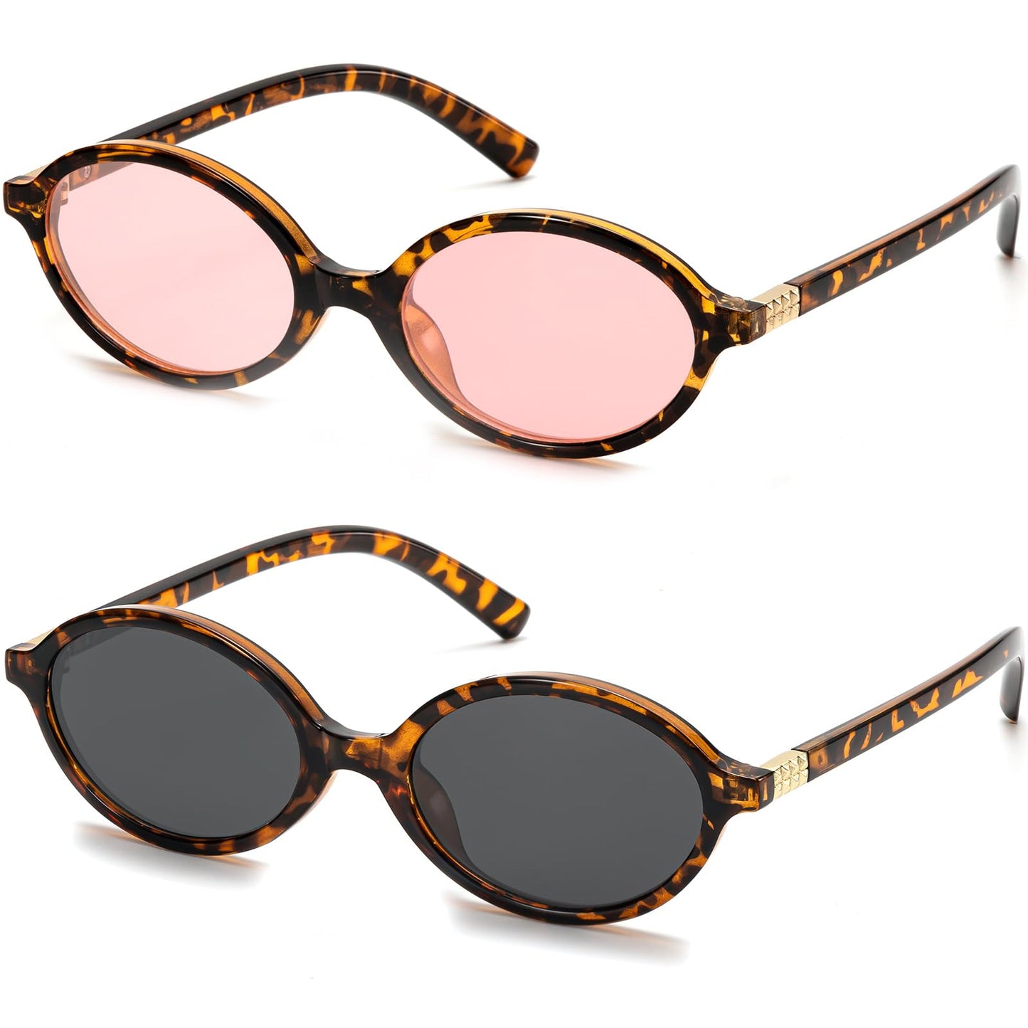 Retro Oval Sunglasses