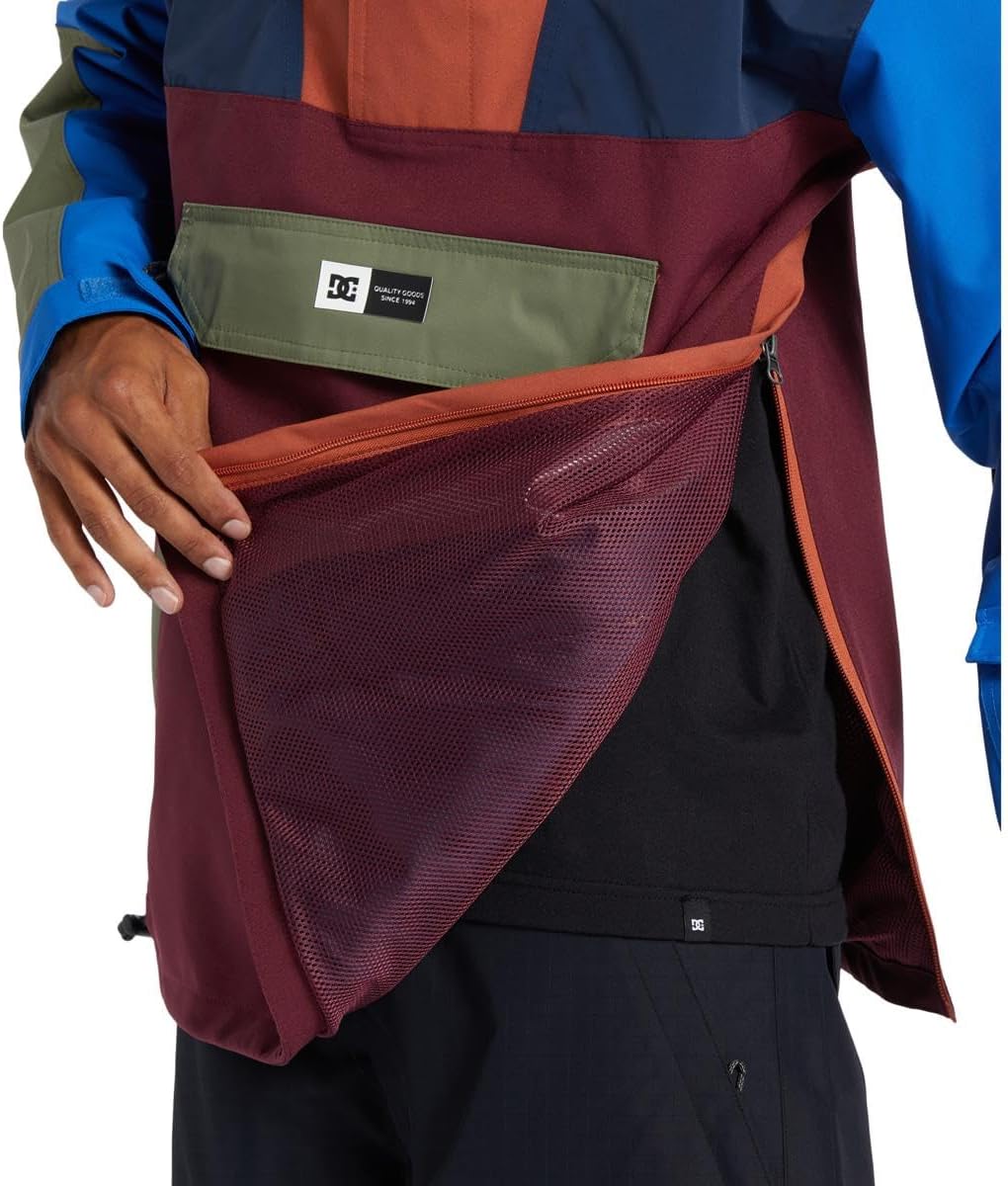 *DC Shoes Men's Snowboard Anorak Jackets - DC-43 Anorak | Repurpose, Medium