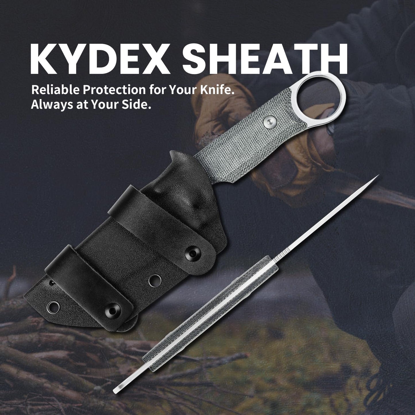 Kizer Cabox Fixed Blade Knife 1048A3