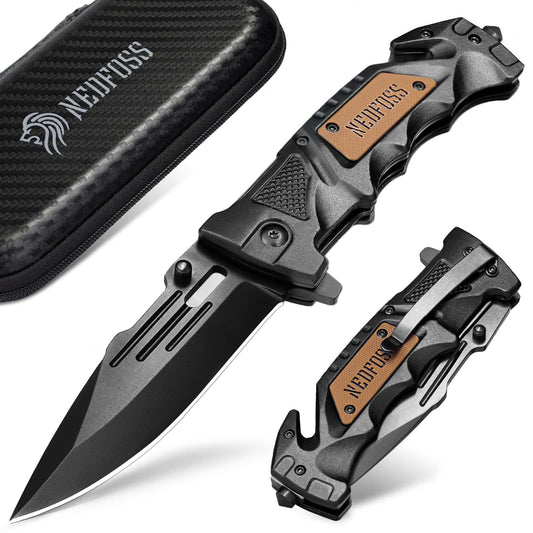 NEDFOS FOLDING KNIFE DA75 -3 in 1