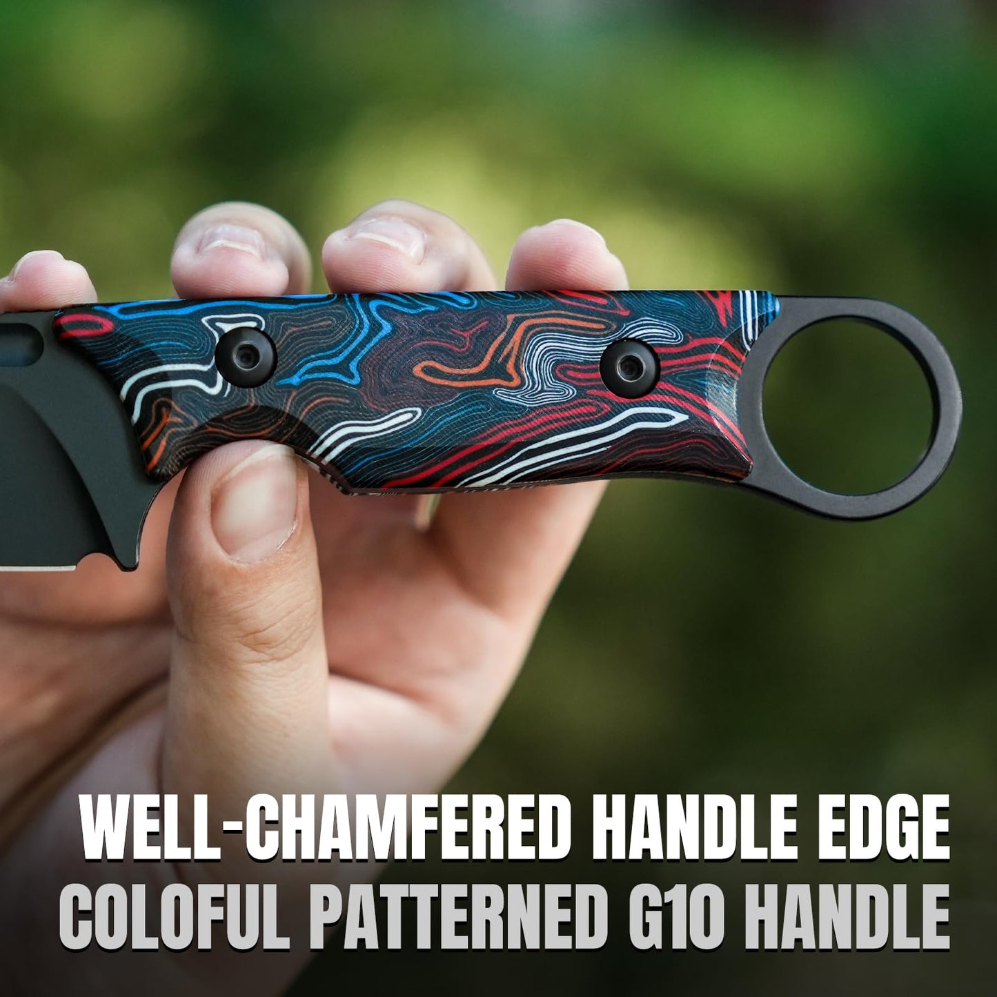 Kizer Cabox Fixed Blade Knife 1048A3