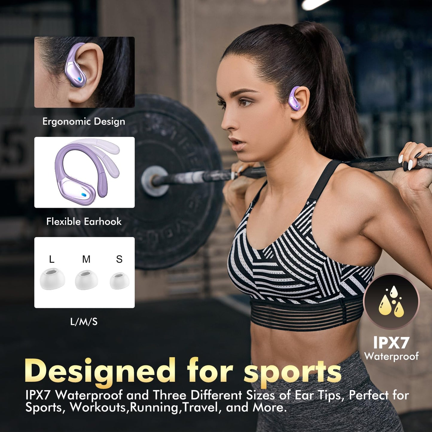 Wireless Earbuds (80Hrs Playtime-PX7 Waterproof).