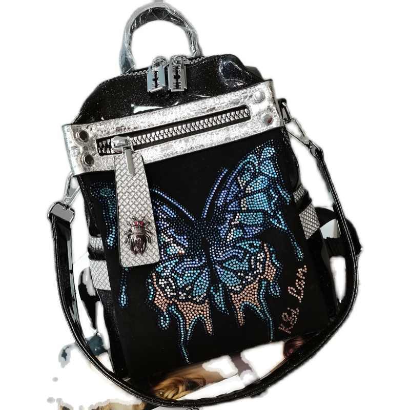 Delicate Rhinestone Personality Butterfly Shoulder Bag. - PryTheory