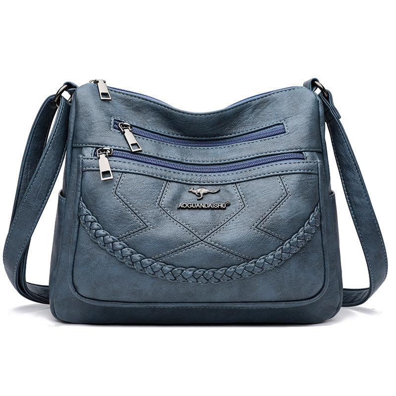 .Shoulder Bag Soft Leather Large Capacity - PryTheory