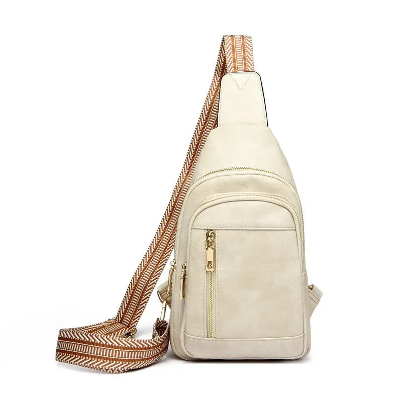 Leather Crossbody Handbag. - PryTheory