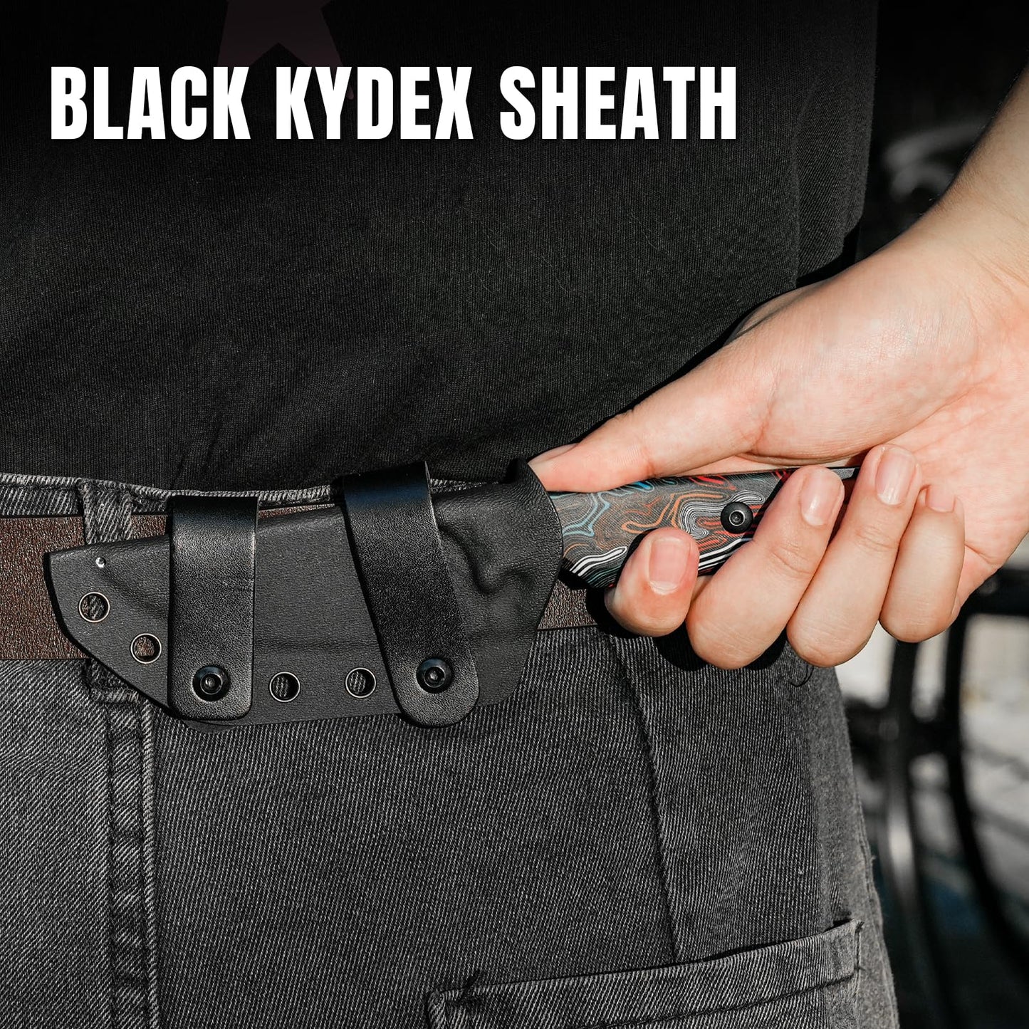 Kizer Cabox Fixed Blade Knife 1048A3