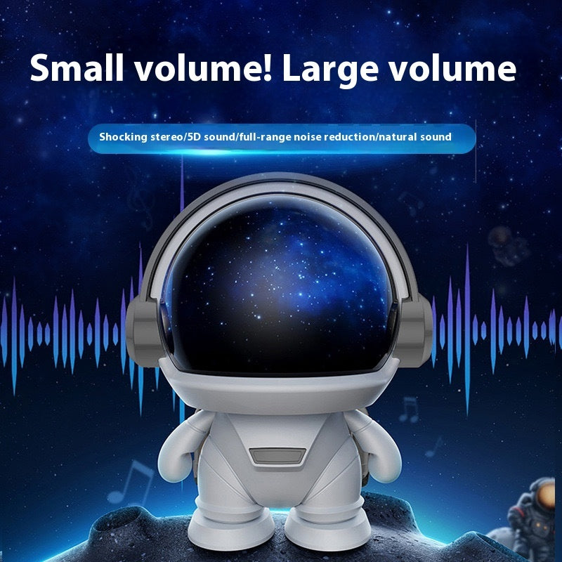 Spaceman Astronaut Wireless Bluetooth Speaker Portable Mini Desktop Creativity Audio Outdoor Subwoofer