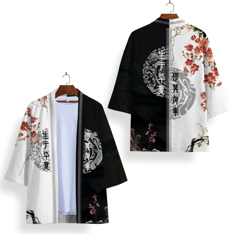 New Summer 3D Printed Retro Cardigan Jacket - PryTheory