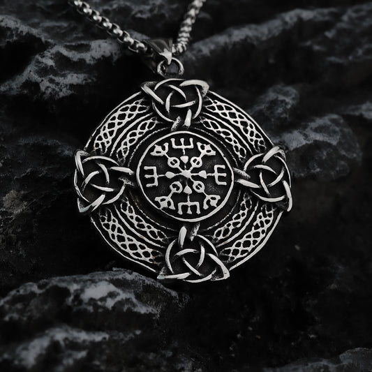 Cross Celtic Knot Symbol Necklace - PryTheory