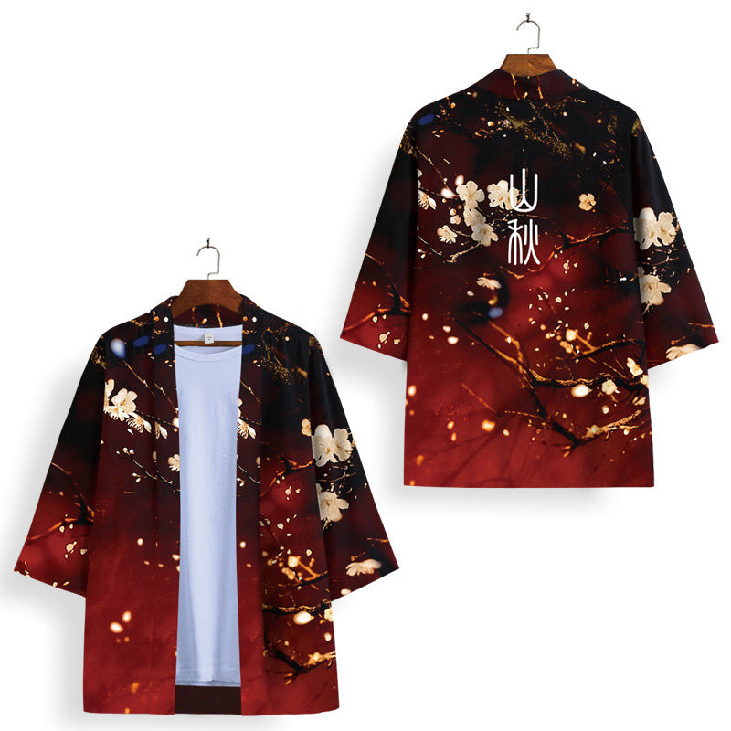 New Summer 3D Printed Retro Cardigan Jacket - PryTheory