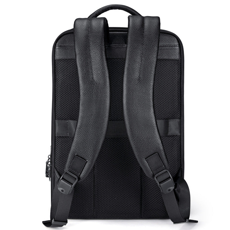 Leather Computer Backpack. - PryTheory