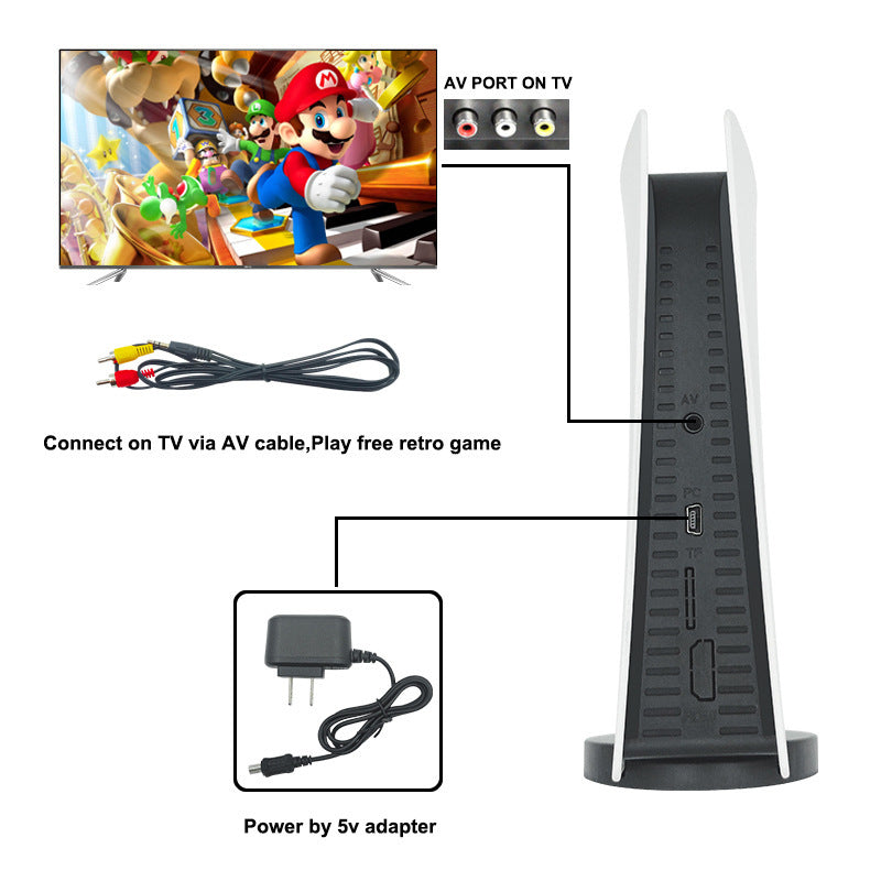 Nostalgic Retro P5 Mini TV GS5 Wired Family Game Console 620 Games - PryTheory