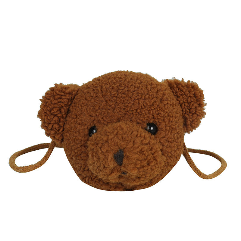 Cartoon Soft Cute Single Shoulder Plush Bag - PryTheory