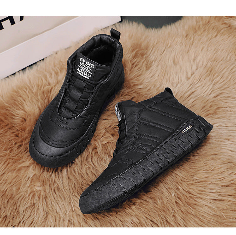 High-top Cotton Shoes Men's Outdoor Cold-resistant Waterproof Non-slip. - PryTheory