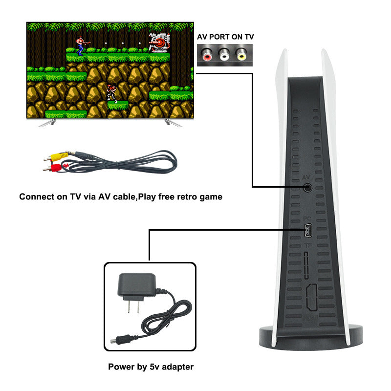Nostalgic Retro P5 Mini TV GS5 Wired Family Game Console 620 Games - PryTheory