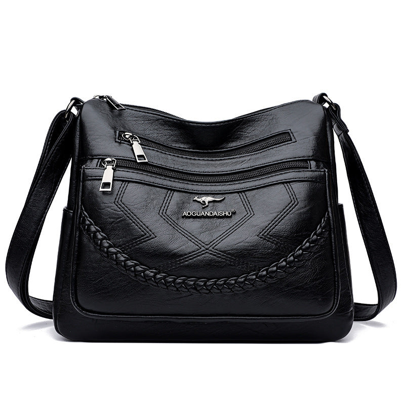 .Shoulder Bag Soft Leather Large Capacity - PryTheory