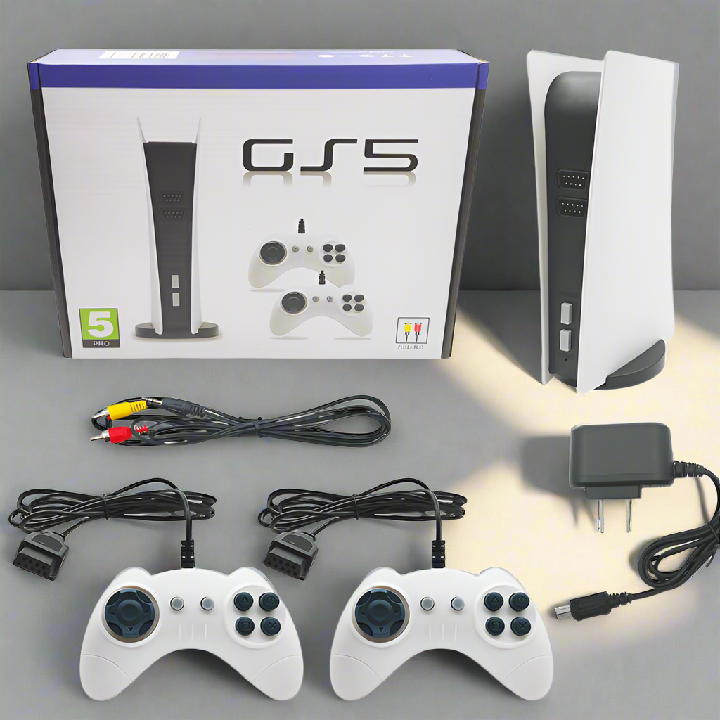 Nostalgic Retro P5 Mini TV GS5 Wired Family Game Console 620 Games - PryTheory