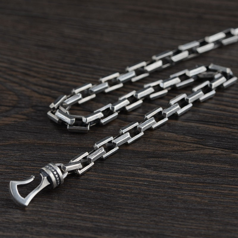 Silver Antique Finish Chain