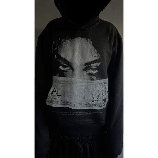 *Personalized Dark Printed Hoodie*