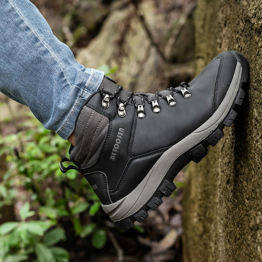Outdoor Waterproof Non-slip Hiking Shoes For High-top Hiking - PryTheory