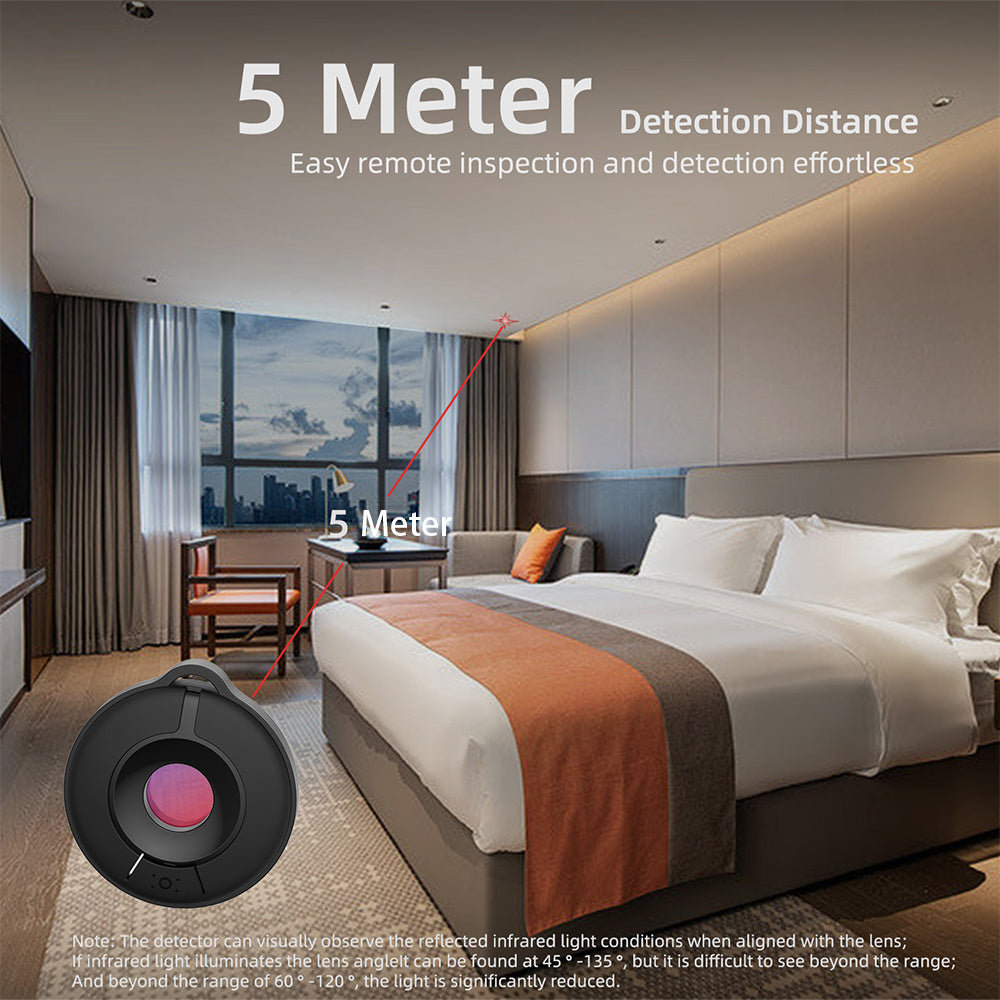 Camera Detector Long Standy Infrared Optical Detection 5M Detection Distance Easy Remote Inspection Camera Nowhere To Hide - PryTheory