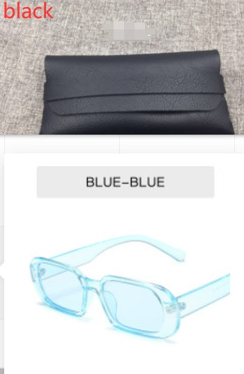 Retro Small Frame Sunglasses Female Candy Color Colorful Fashion Sunglasses - PryTheory