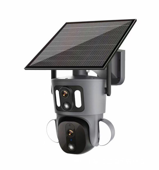 SOLAR BINOCULAR- 3 SCREEN SURVEILLANCE CAM*