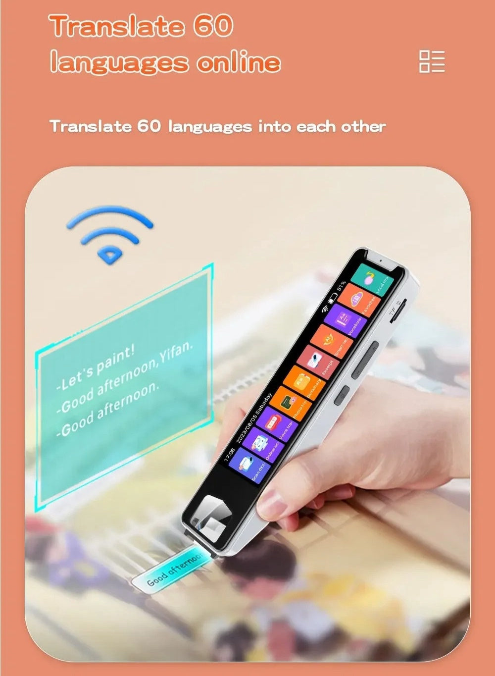 Multi-language Scanning Pen Translating Machine - PryTheory