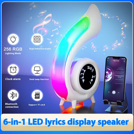 *LYRICS DISPLAY-CONCH-BT-RGB- AMBIENCE LAMP