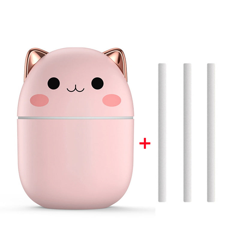 Ultra-Silent/USB/Aromatherapy Air Purifier With Led Cool Mist Spray. - PryTheory