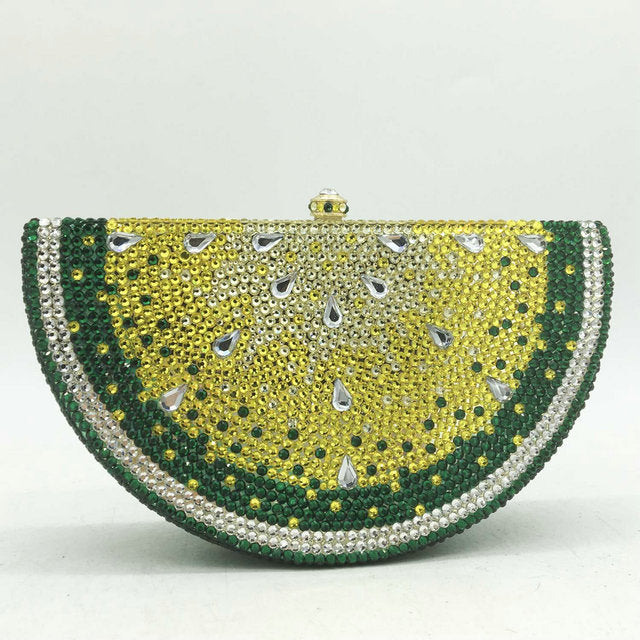 Dinner Party Pack Watermelon Flat Bottom Drill Banquet Pack Hand Hold Bag - PryTheory