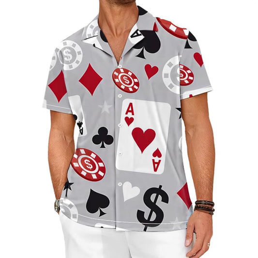 Short Sleeve Men's Casual All-matching Shirt - PryTheory