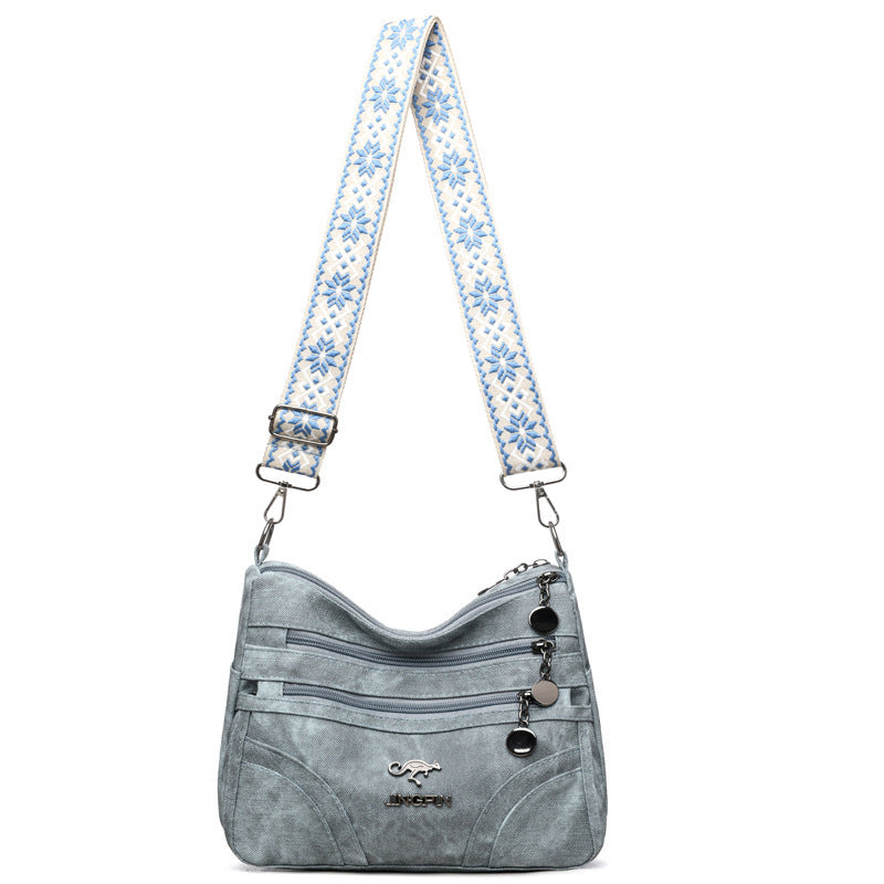 One-shoulder Soft Leather Tote All-match Women's Bag For The Middle-aged - PryTheory
