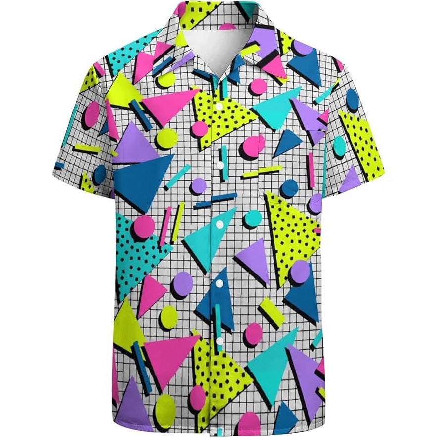 Short Sleeve Men's Casual All-matching Shirt - PryTheory