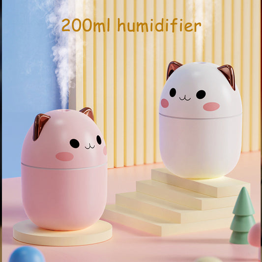 Ultra-Silent/USB/Aromatherapy Air Purifier With Led Cool Mist Spray. - PryTheory