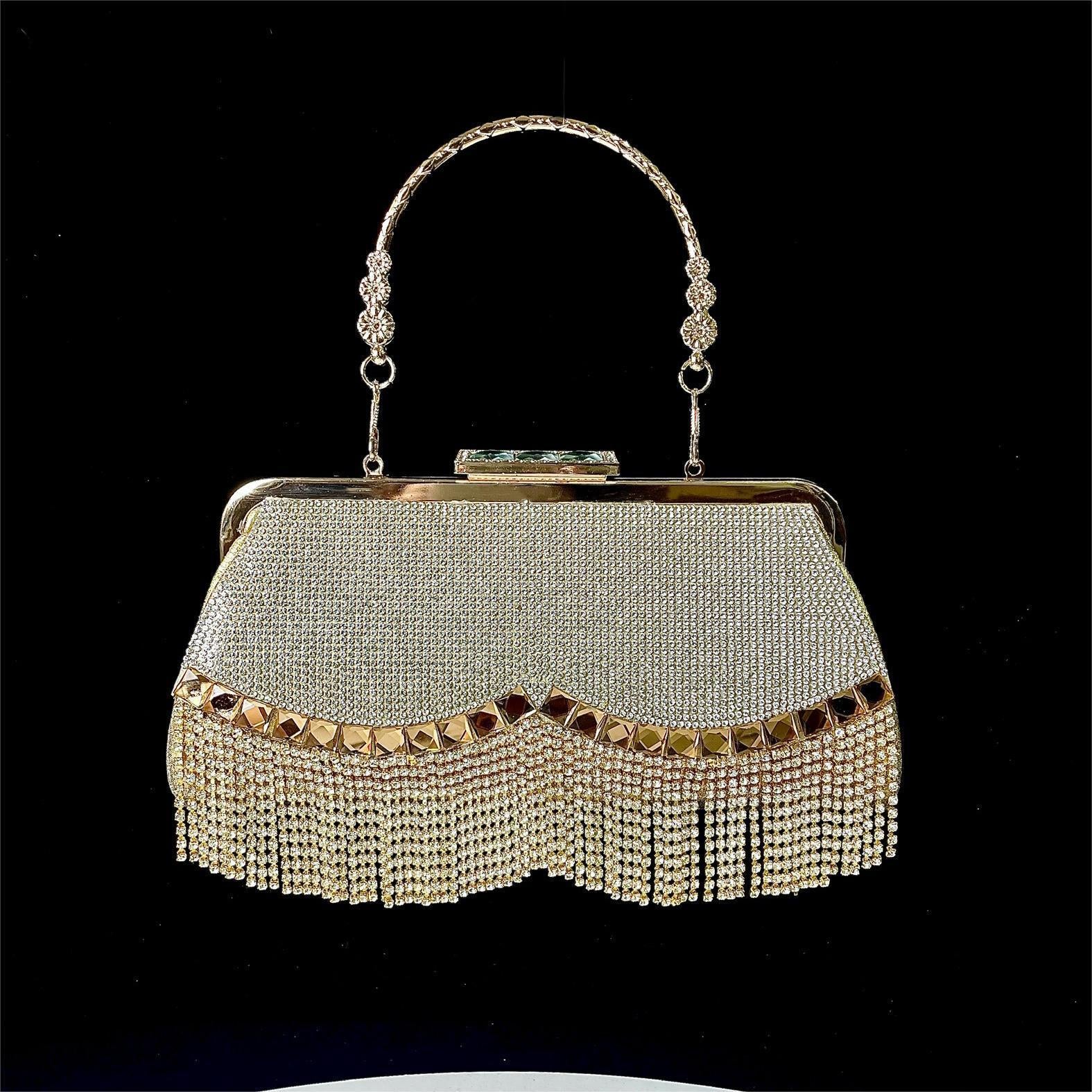 Tassel KTV Princess Dress Hand Shoulder Crossbody Banquet Bag. - PryTheory