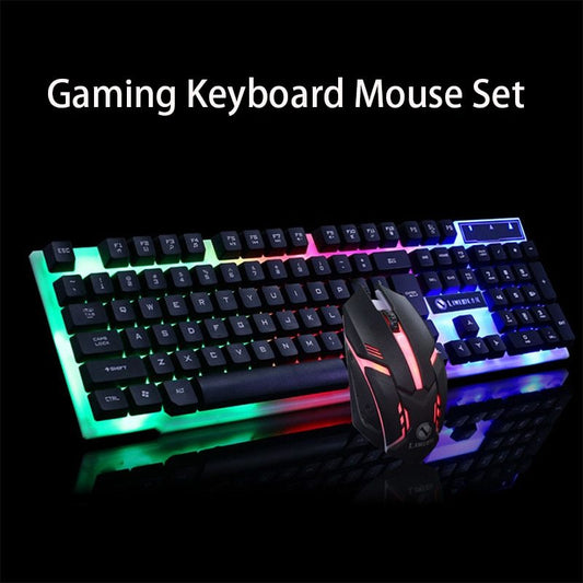 GTX300 Gaming CF LOL Gaming Keyboard Mouse Glowing Set - PryTheory