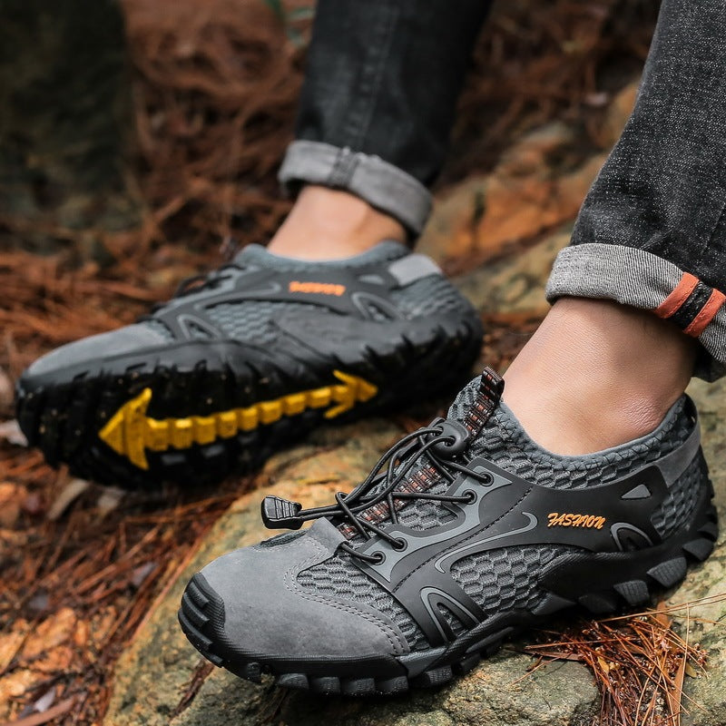 Outdoor hiking shoes, quick dry, non-slip - PryTheory