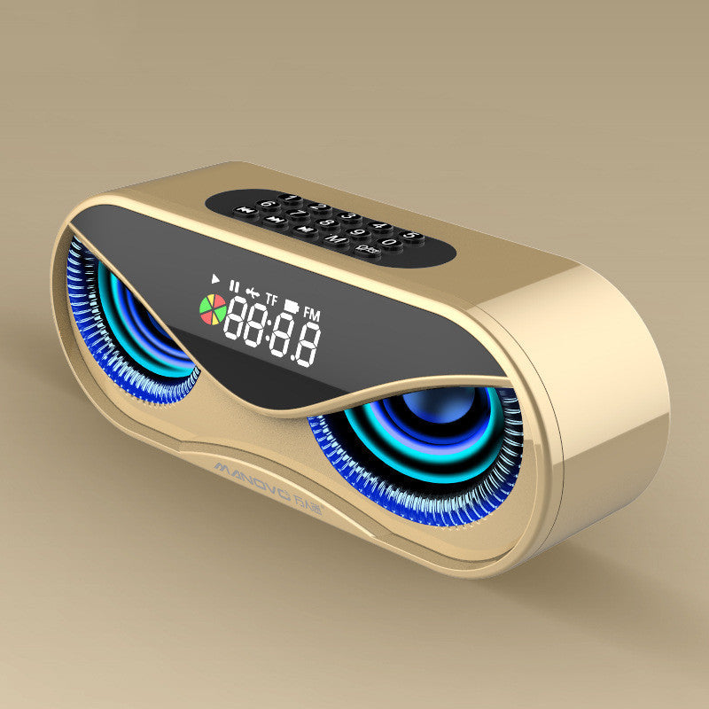 Colorful Lights/Dual Speakers/ Digital Buttons/ Bluetooth Speaker. - PryTheory