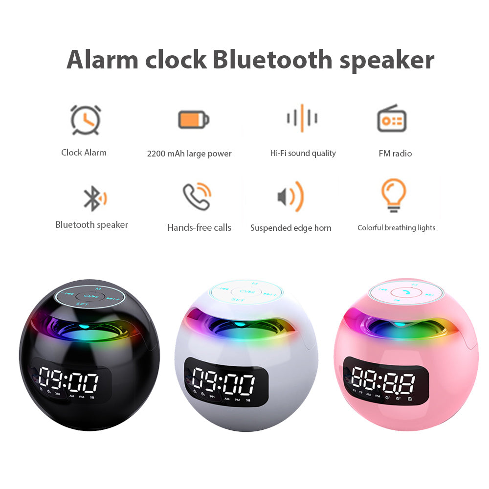 Alarm Clock Bluetooth Speaker. - PryTheory