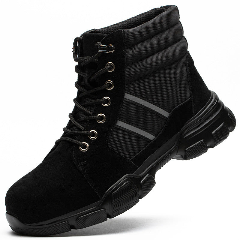Oxford Cloth Anti-Smashing And Anti-Piercing High-Top Shoes. - PryTheory