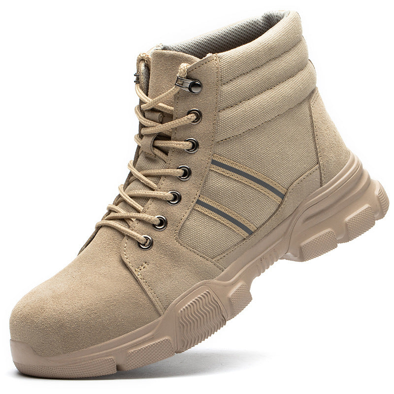 Oxford Cloth Anti-Smashing And Anti-Piercing High-Top Shoes. - PryTheory