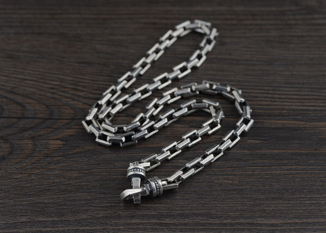 Silver Antique Finish Chain
