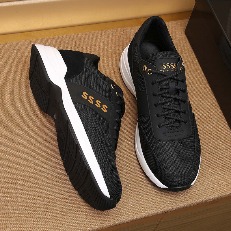 'All-matching Fashion Leather Sneakers - PryTheory