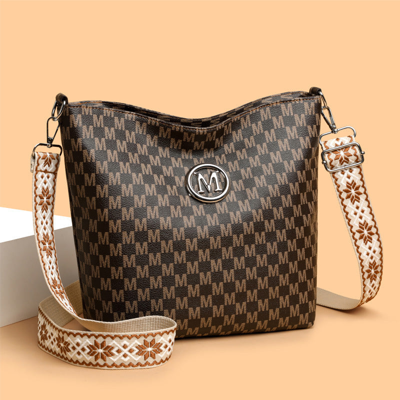 Soft Leather Retro Simple All-match Fashion Shoulder Bag - PryTheory