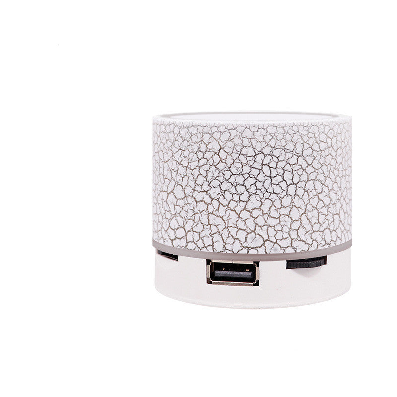Mini Wireless Bluetooth Speaker Loudspeaker Colorful Light Crack Sound Audio Portable Subwoofer Support TF Card MP3 Player - PryTheory