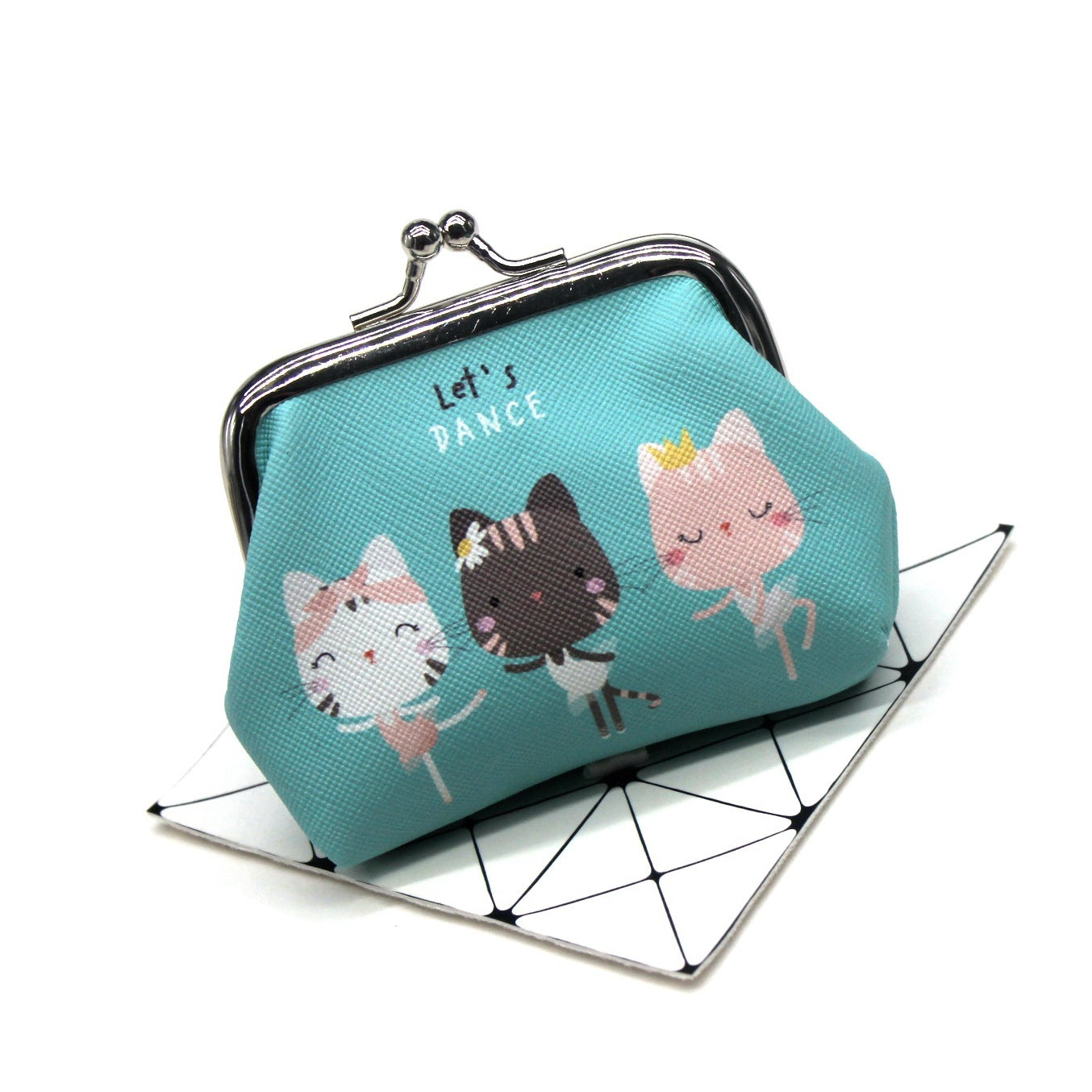 Cat print coin purse - PryTheory