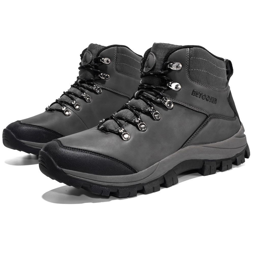 Outdoor Waterproof Non-slip Hiking Shoes For High-top Hiking - PryTheory
