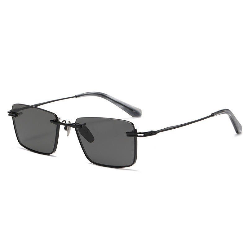 UV-proof Pure Titanium DTX416 With Myopic Glasses Option Fashionable Polarized Sunglasses For Women - PryTheory