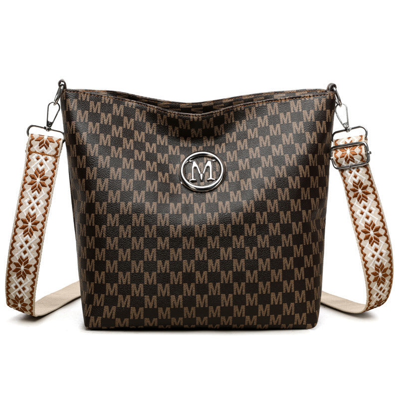 Soft Leather Retro Simple All-match Fashion Shoulder Bag - PryTheory